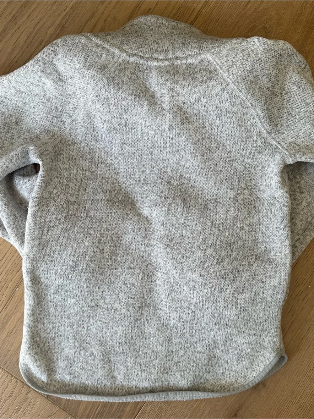 Old Navy Quarter-Zip Sweater Heather Light Gray XS - Picture 6 of 7